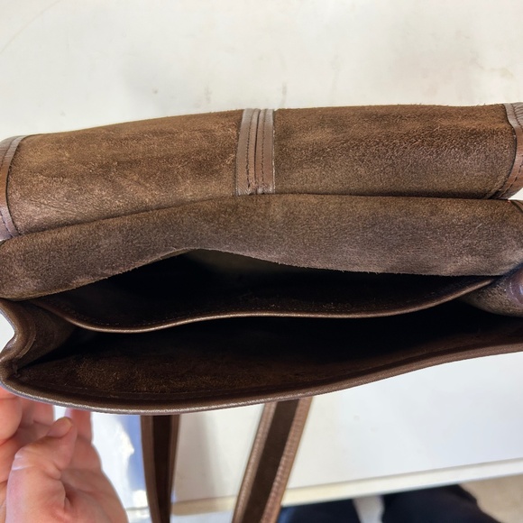 Vintage Coach Mocha Brown Crescent Bag - Picture 5 of 5